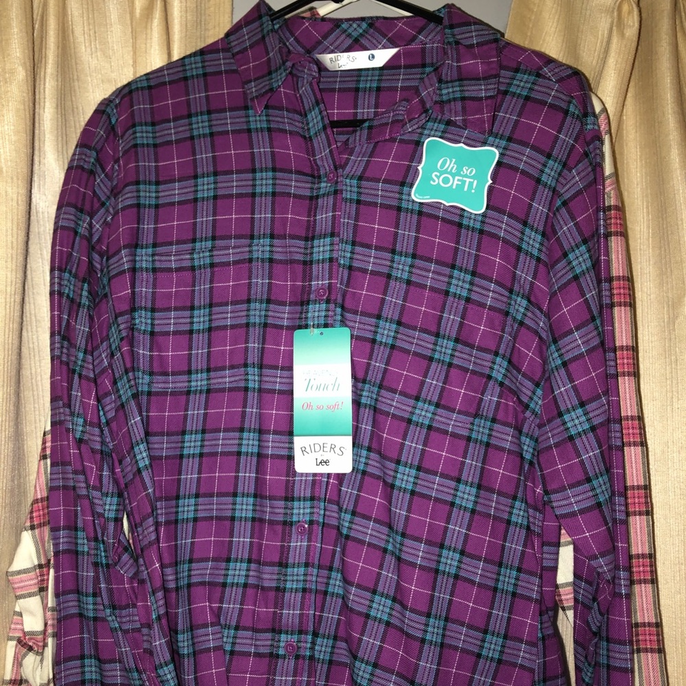 Riders by Lee Flannel Button Down